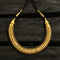 Gold Hammered Sutlada Necklace